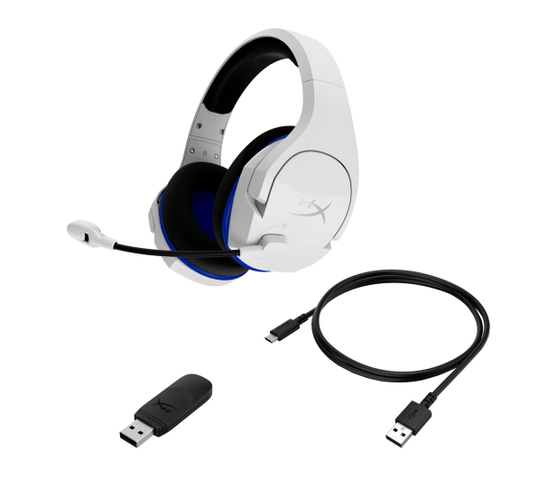 HYPERX Stinger Core Wireless White PS5 4P5J1AA - 1346034 - zdjęcie 7